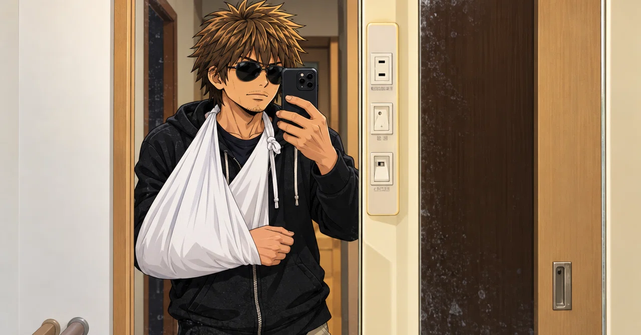 The Detective Protected the Camera and Lost His Shoulder｜迷探偵マツ