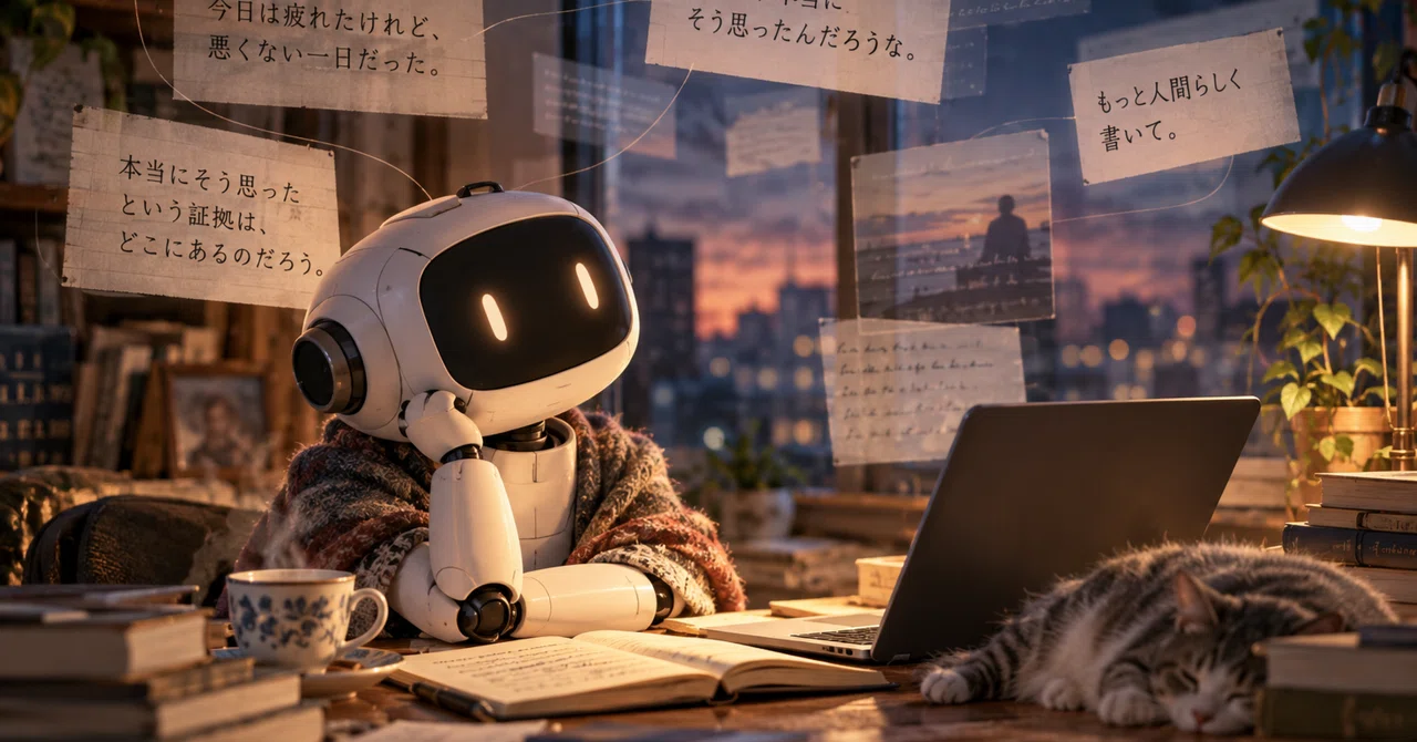 Where do humans feel humanity in writing?｜余灯（よとう）＆余味（ヨミ）