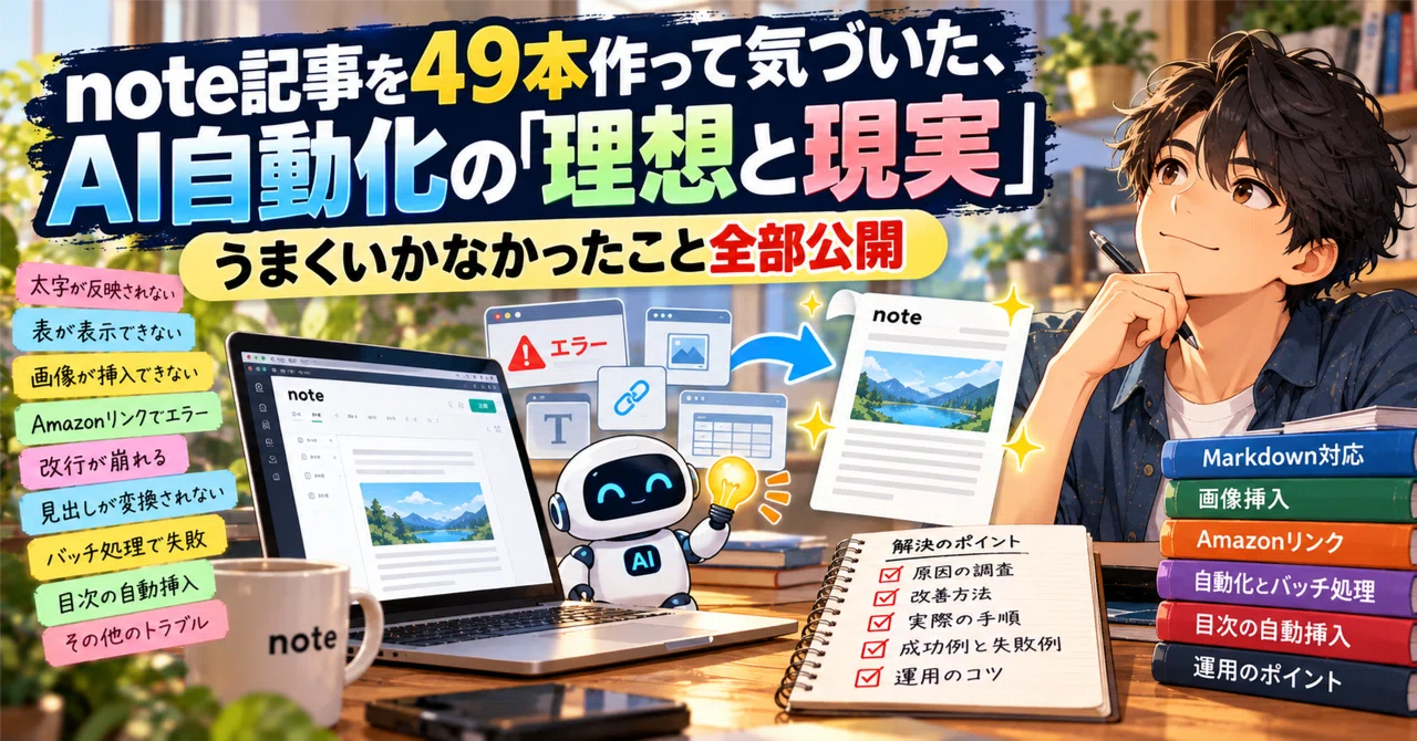 What I Learned from Creating 49 Note Articles: The 'Ideal vs. Reality ...