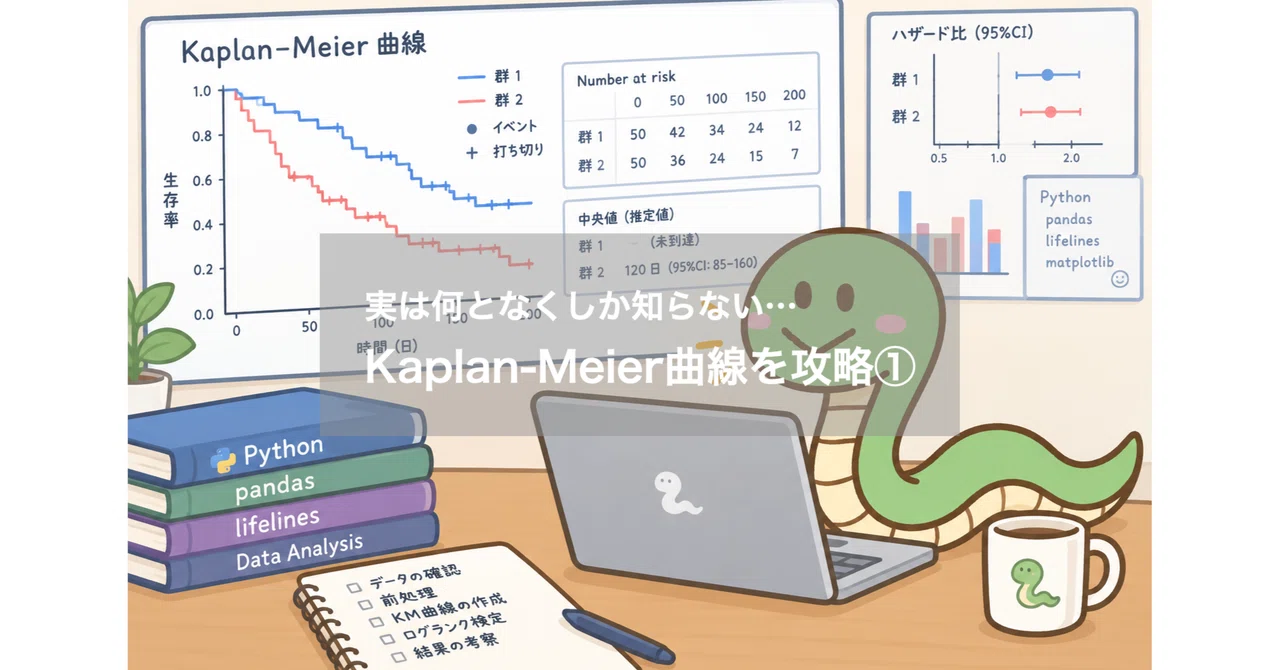Mastering the Kaplan-Meier Curve (Part 1)｜万事屋ゆきさん