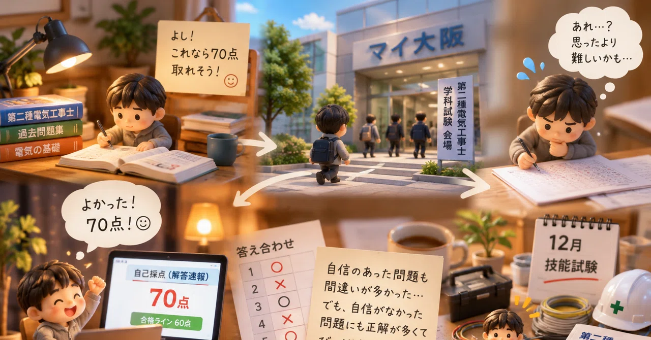 70 Points on the Second-Class Electrician Examination (Written Exam)｜マサ