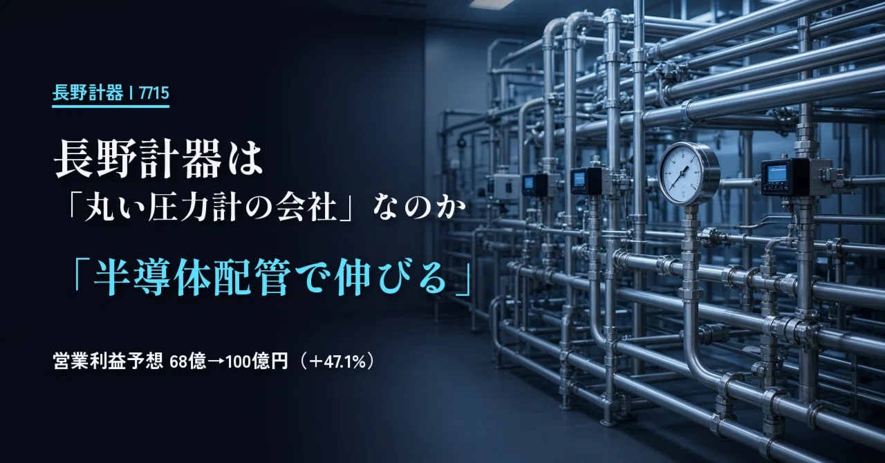 Is Nagano Keiki Just a 'Round Pressure Gauge Company'? Sensors Growing ...