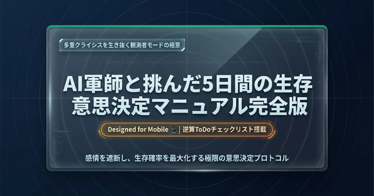 The Secret to the Observer Mode for Surviving Multiple Crises: The ...