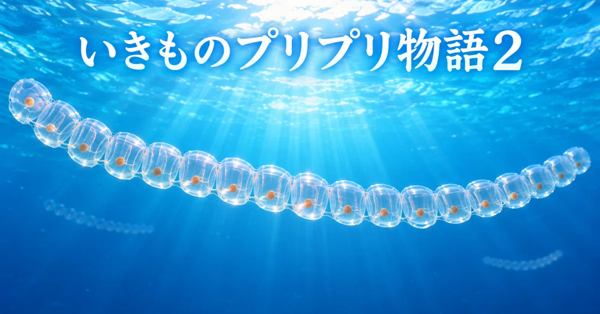 Salp feces sink 2,000 meters in a day｜ニャンぶる・マガジン