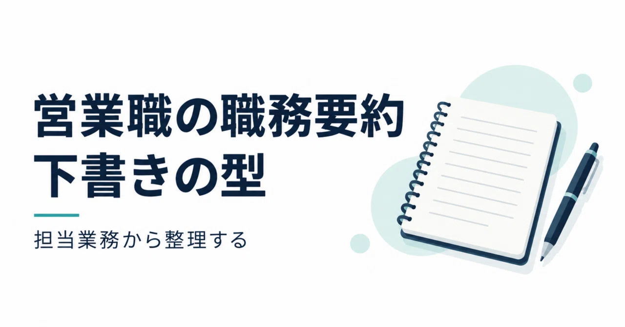 When You Can't Write a Job Summary for a Sales Position | A Template ...