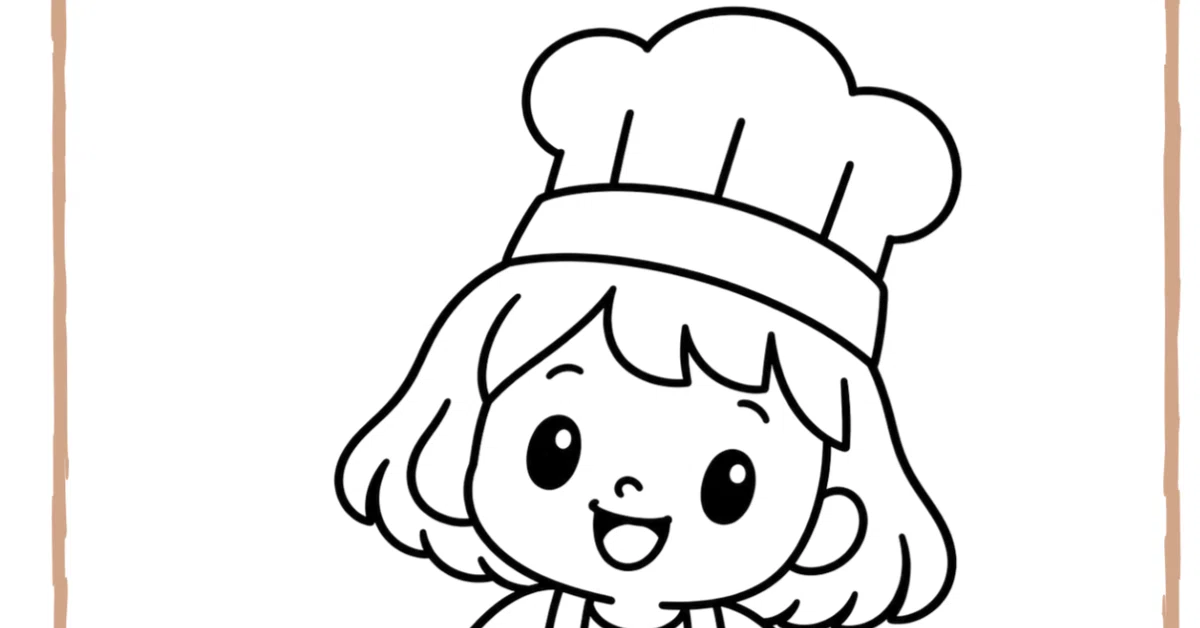 [For ages 3-5] Educational coloring worksheet: 
