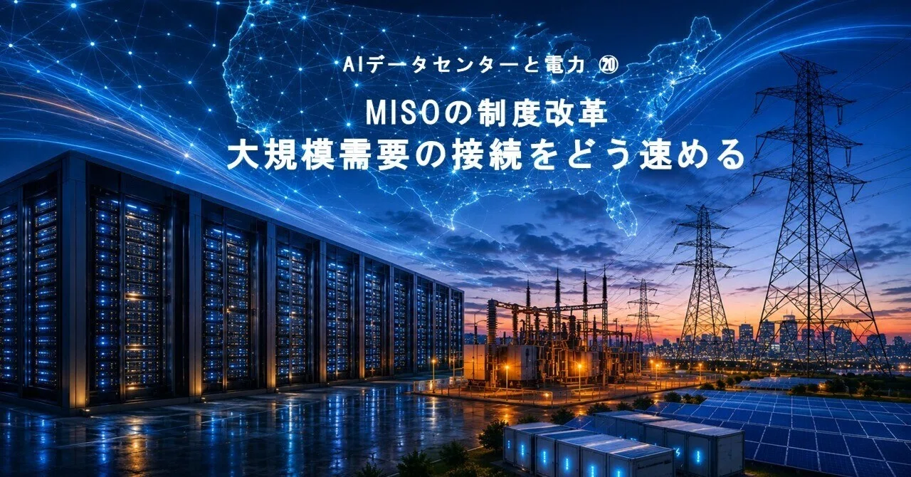 【AI Data Centers and Electricity 20】MISO Institutional Reform (Part 1 ...