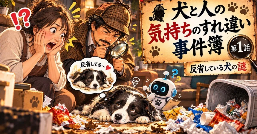Cover Note Type 【Case Files of Misunderstandings Between Dogs and Humans】 Episode 1 ...