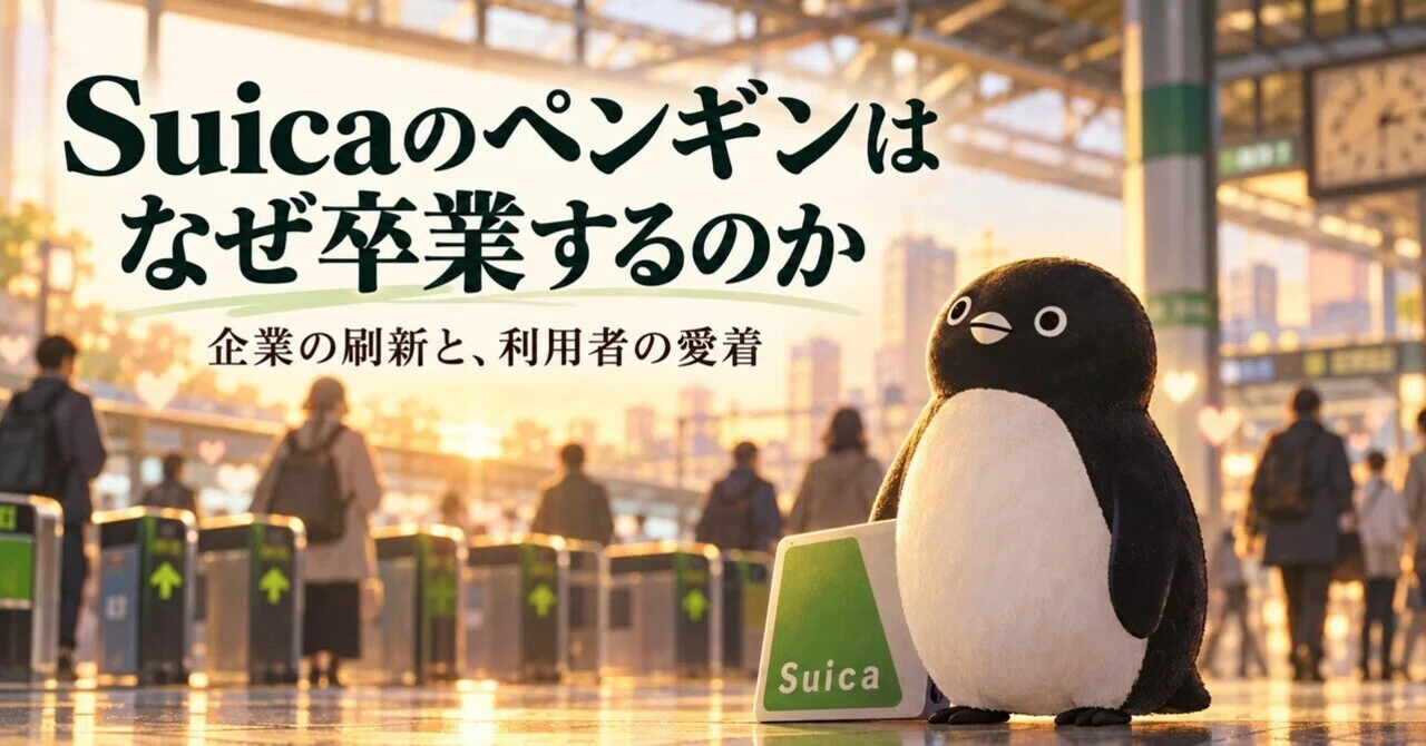 Why is the Suica Penguin graduating? The disconnect between corporate ...