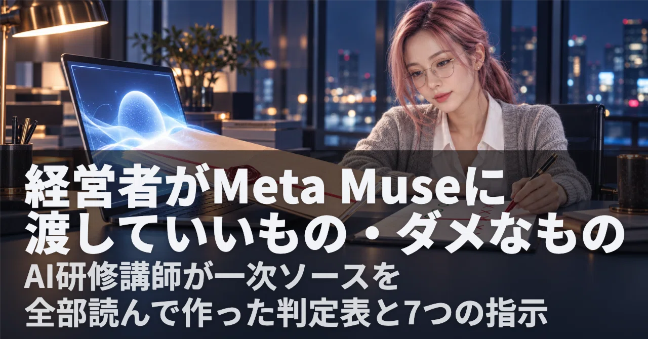What business owners should and shouldn't hand over to Meta Muse: A ...