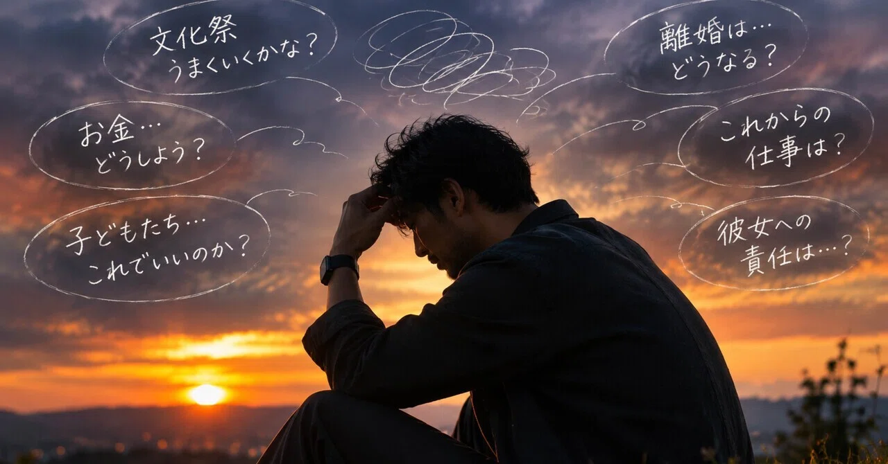 When one thing makes you anxious, your whole life feels anxious.｜途中下車 ...