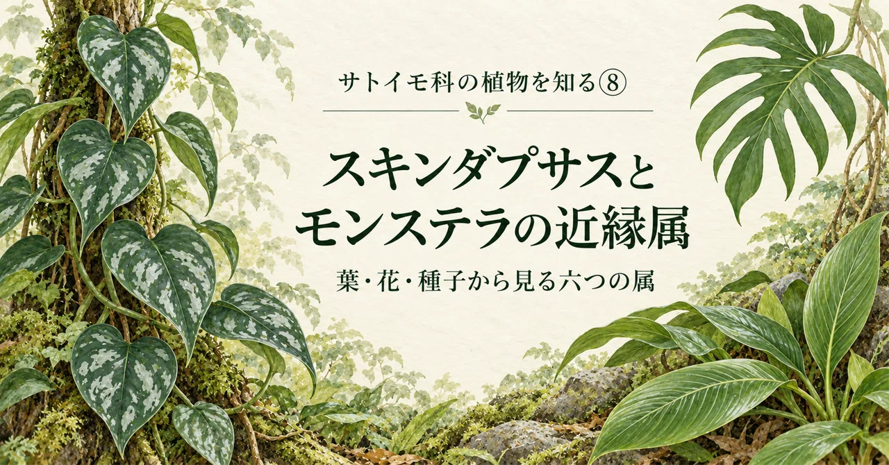 Learning about Araceae Plants Part 8: Genera Related to Scindapsus and ...