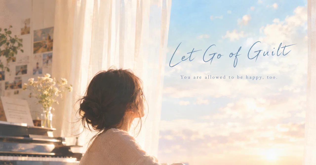 Let Go of Guilt | You, too, deserve to be happy.｜hikaribloom