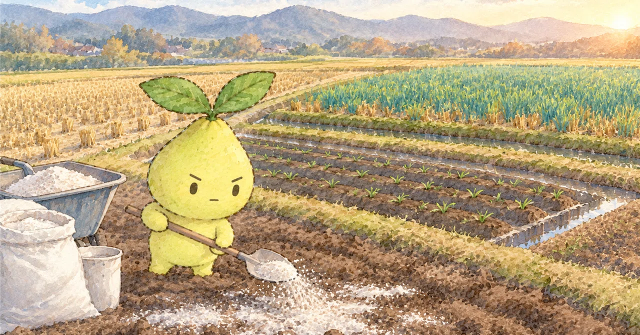 There are three things to do in the rice fields after the harvest｜chip ...