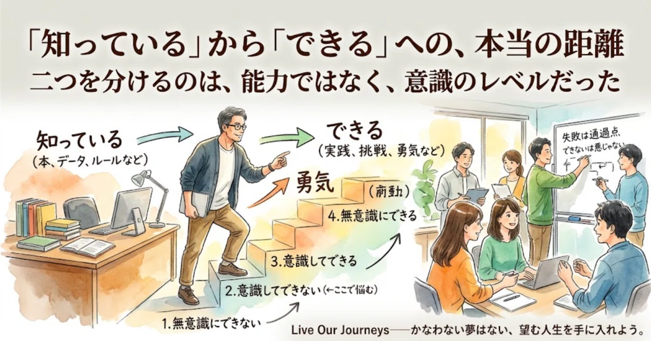 The True Distance Between 'Knowing' and 'Doing'｜あみくらひろし（七軍曹）
