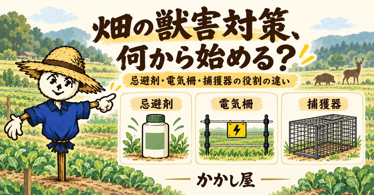 【Field Pest Control】Where to start? The different roles of repellents ...