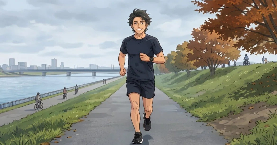 [6-day break, 6km at the end] Sunday morning, a run before the rain! A ...