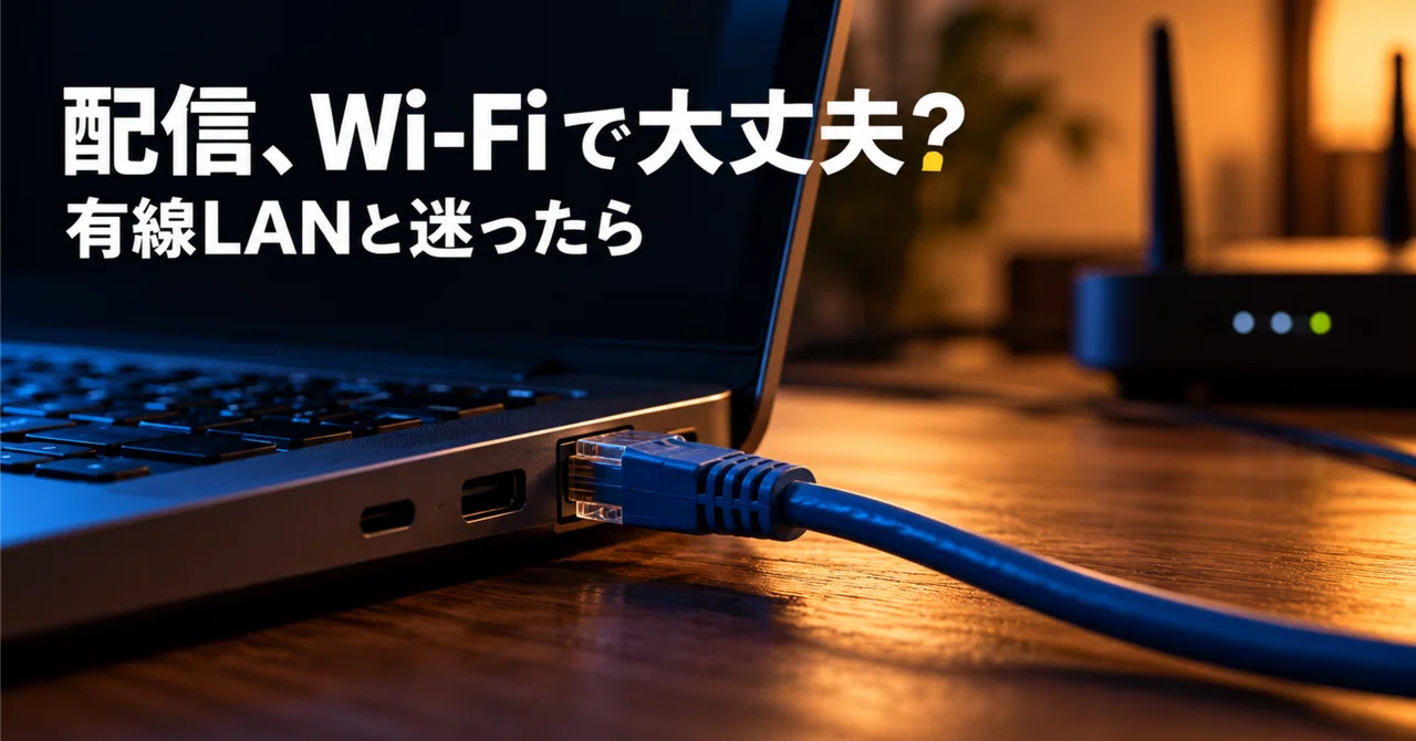 Can I stream over Wi-Fi? If you're torn between Wi-Fi and wired LAN ...