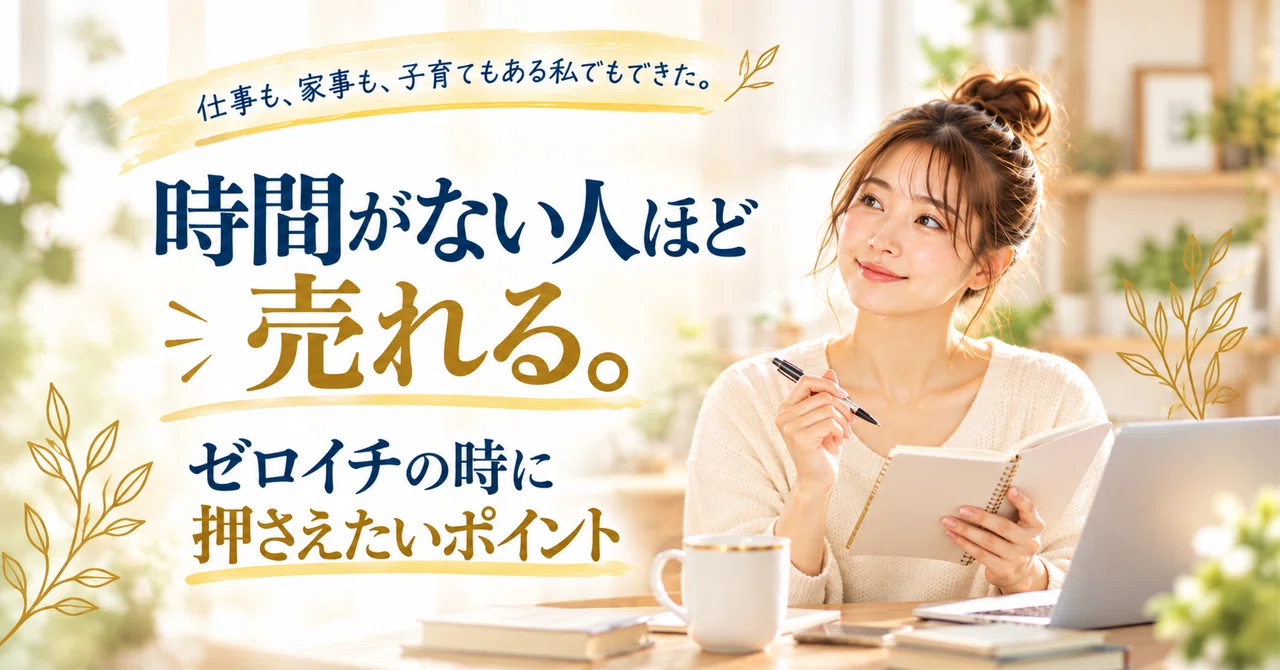 No One True Anything Is it true that 'I can't sell because I have no time'? What busy women ...