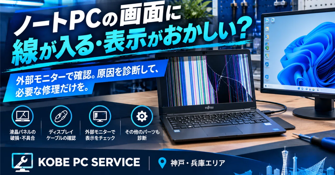 What causes lines or display issues on a laptop screen? How to check ...