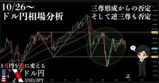 【10/26～】ドル円はレンジブレイクからのショートで合ってるの？【相場分析】