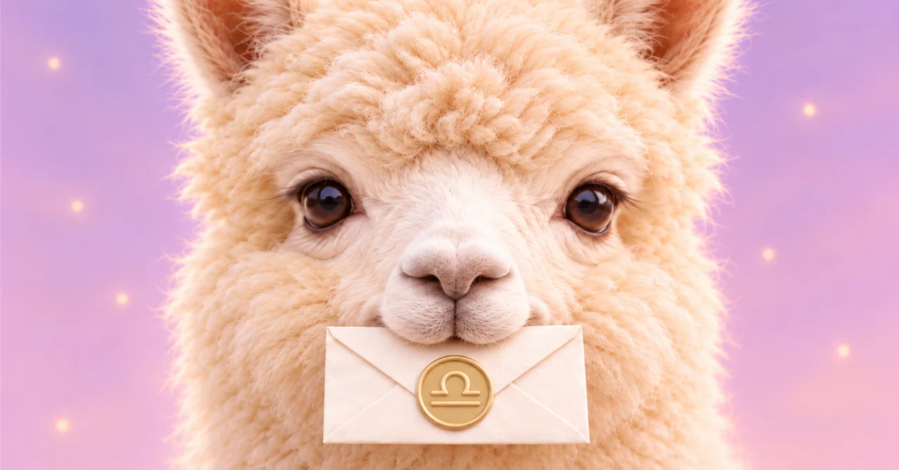 A Letter to Libra | October 26 (Mon) - November 1 (Sun)｜アルパカくん