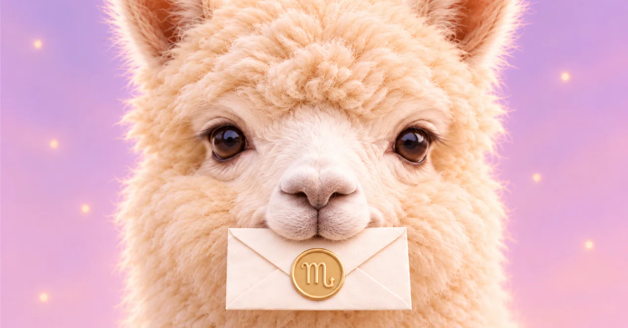 A Letter to Scorpio | October 26 (Mon) - November 1 (Sun)｜アルパカくん