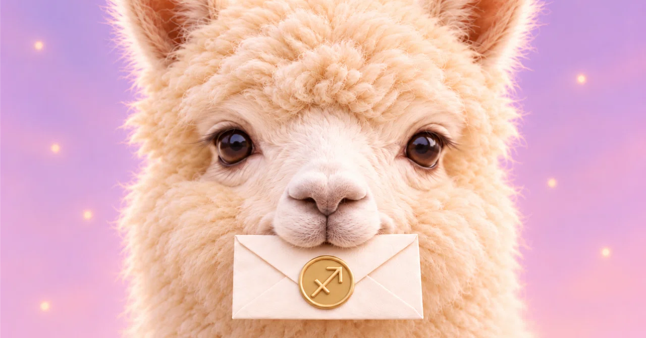 A Letter to Sagittarius | October 26 (Mon) - November 1 (Sun)｜アルパカくん
