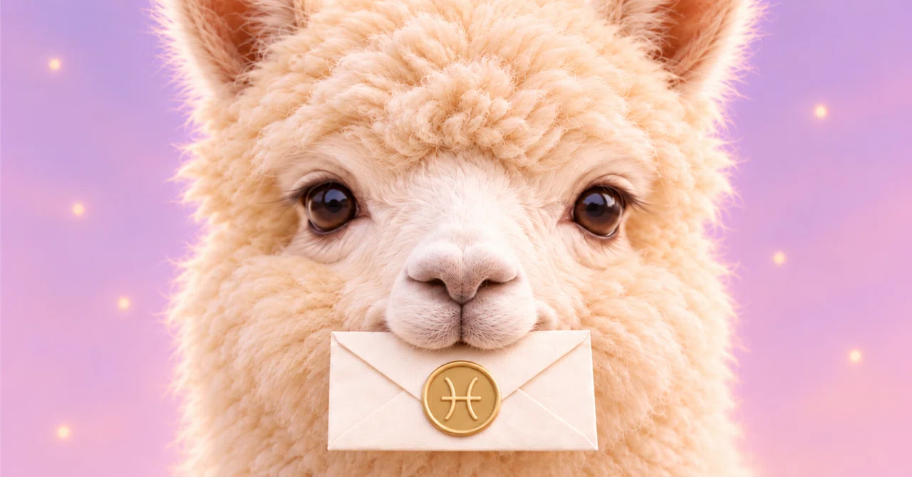 A Letter to Pisces | October 26 (Mon) - November 1 (Sun)｜アルパカくん