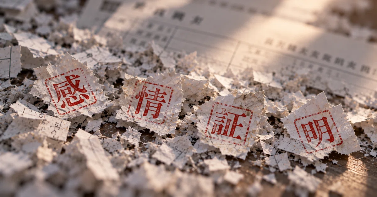 Short Notes Paper Emotion Proof: A Short Story|夏空夕日