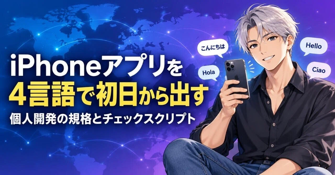 Releasing iPhone apps in 4 languages from day one: The personal ...