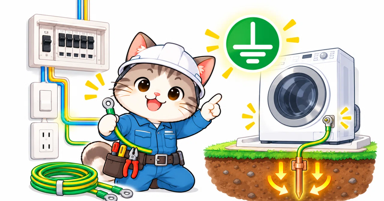 What is a ground for? | Electricity｜とろよし｜はじめての電気工事