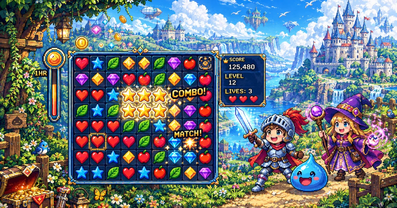 Making the Games I Want to Make ②: Match-3 Game｜月島一葉