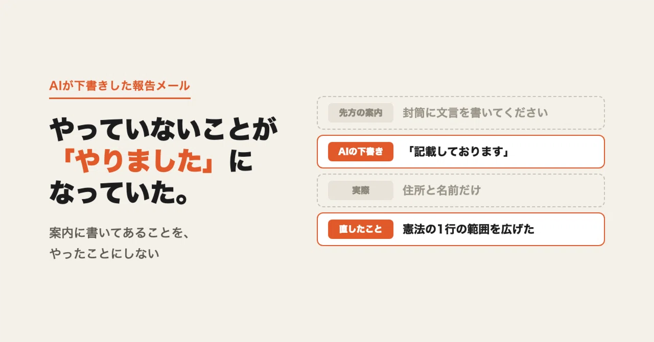 The AI's report email contained things I hadn't done｜ひとり社長とAI 9人