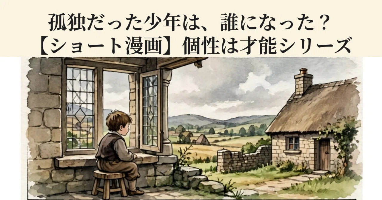 [Short Manga] Who did the lonely boy become? | Individuality as Talent ...