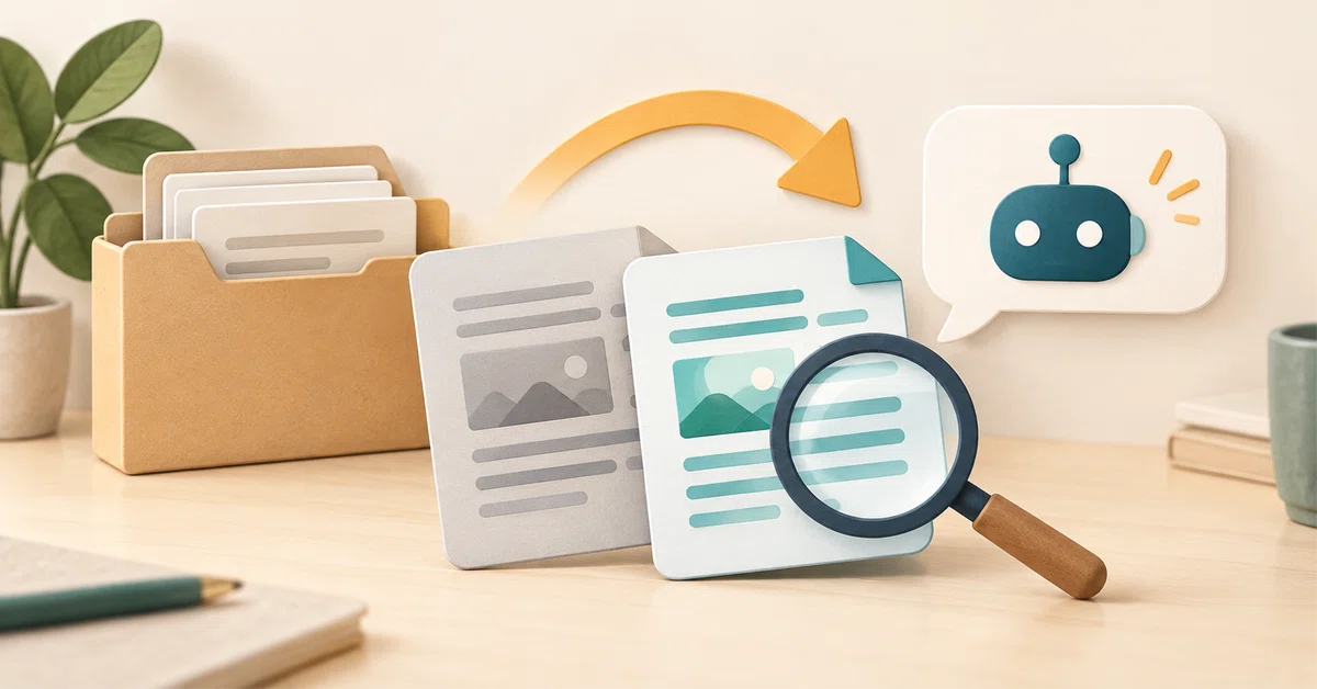 When internal AI QA returns outdated answers: Verifying document update ...