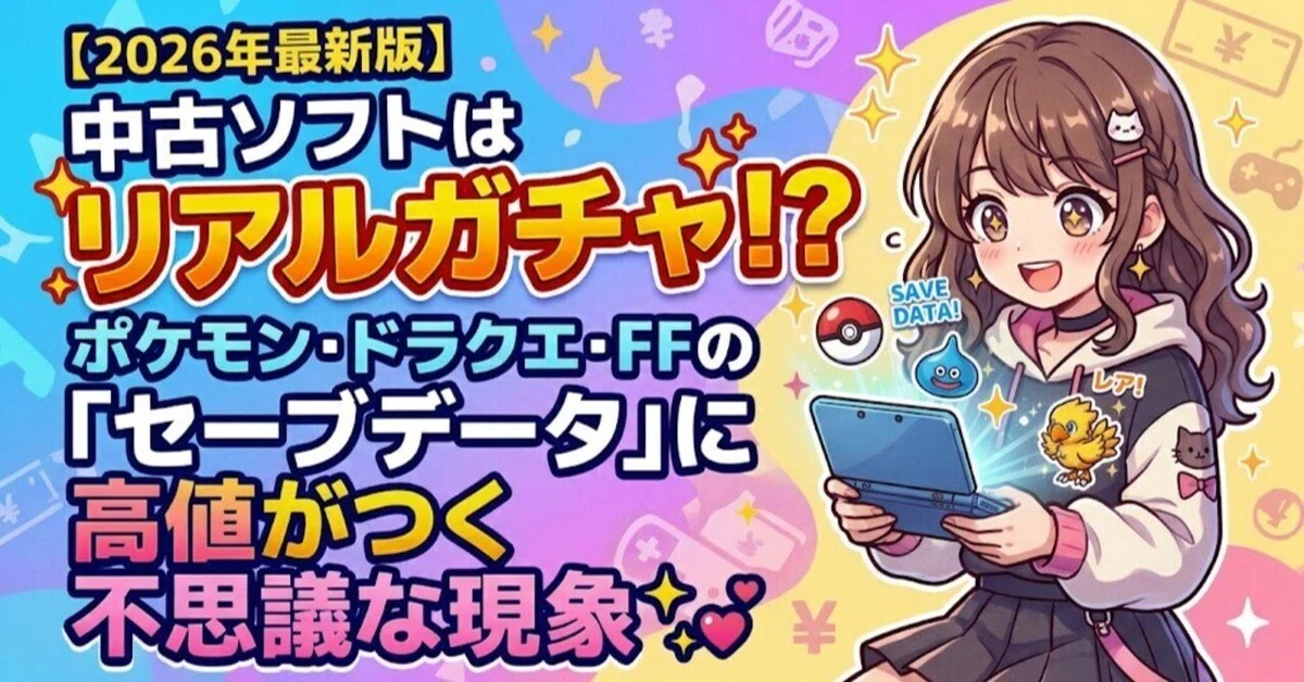 💖 [2026 Latest Edition] Are Used Games Real-Life Gacha!? The Mysterious ...