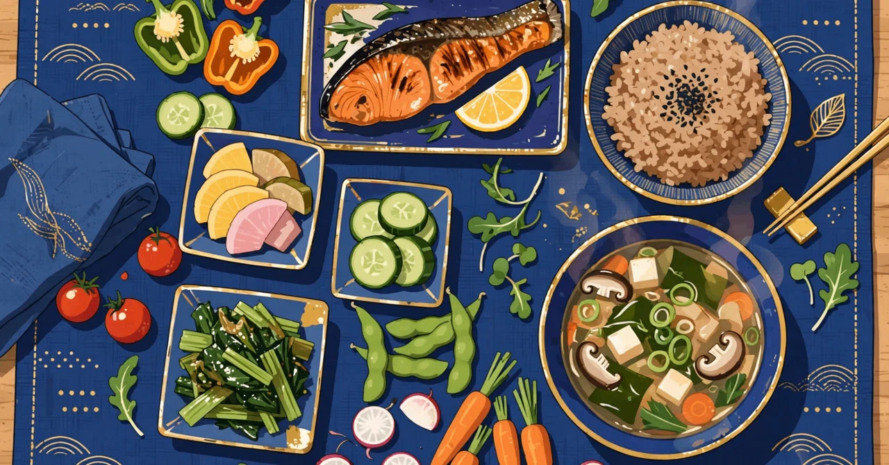 Blood Sugar Control Menu Guide for Your 40s: A 1-Week Recipe Plan ...