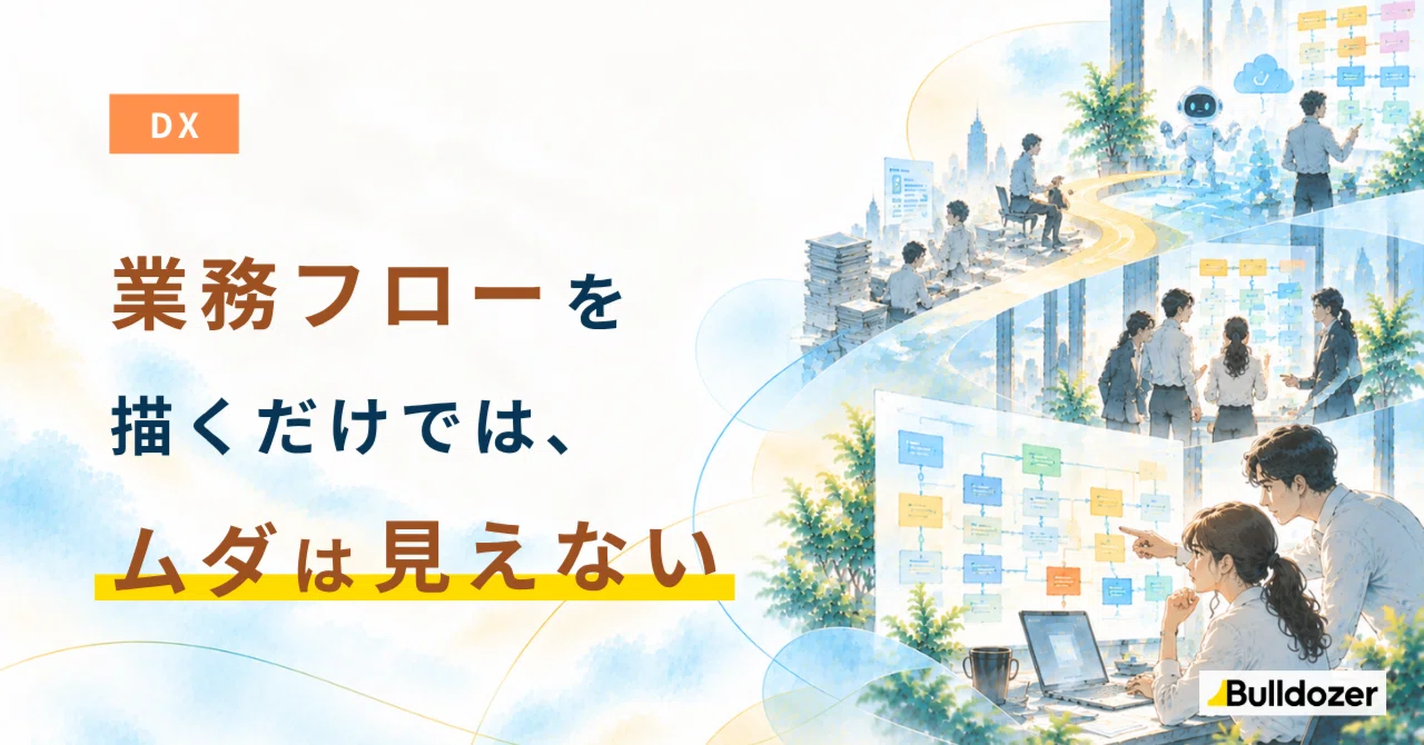 DX | Simply drawing a business flow does not reveal waste｜尾和恵美加｜AI時代の組織 ...
