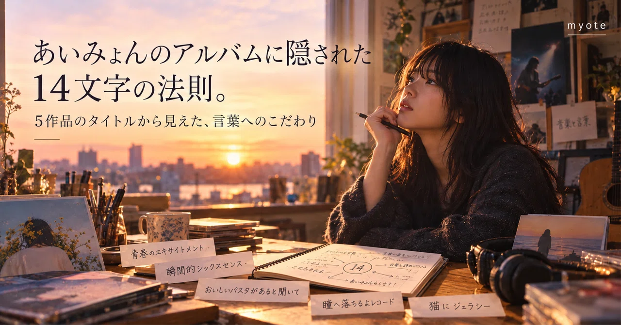 あいみょんのアルバムに隠された「14文字の法則」。5作品から見え ...
