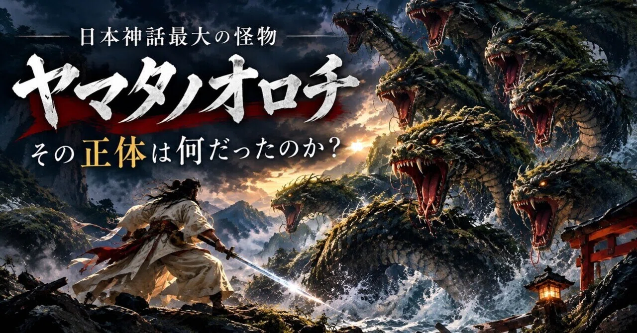 The Greatest Monster in Japanese Mythology: Yamata no Orochi. What Was ...