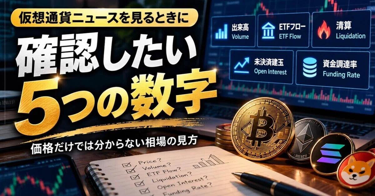 Check Amount Check 5 Numbers to Check When Looking at Cryptocurrency News|シバ×ソラ研究所