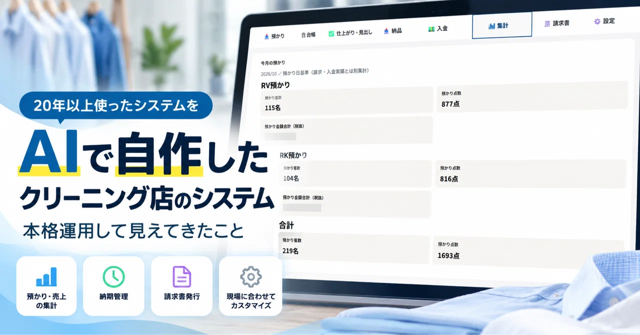 The dry cleaning shop system I built with AI: What I've learned after ...