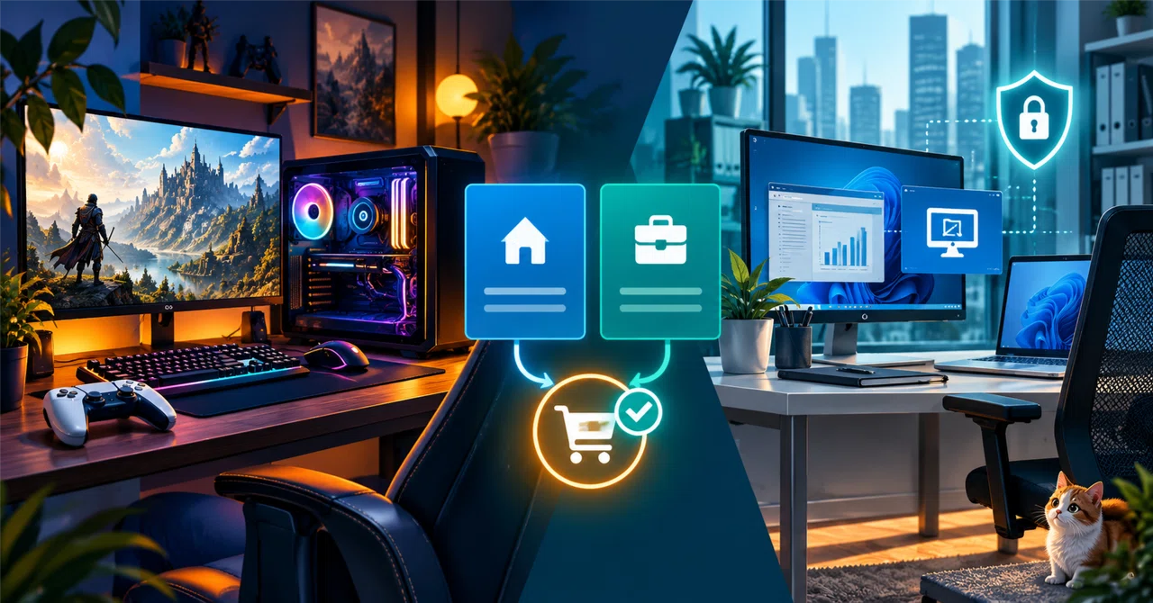 Windows 11 Home vs. Pro for Gaming PCs: How to Choose When Ordering a ...