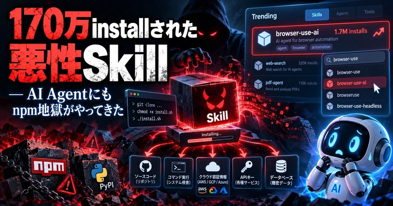 Malicious Skills with 1.7 Million Installs—The npm Hell Has Come to AI ...