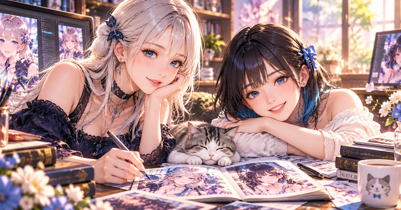 [AI Illustration Production Record 22] Why I Don't Change My Art Style ...