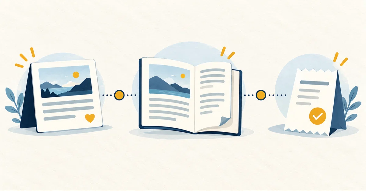 You got a like. But it doesn't mean sales. Here are the 3 stages to ...