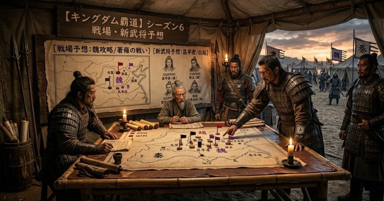 [Kingdom Ran] Season 6 Battlefield & New General Predictions ⬅︎ I ...