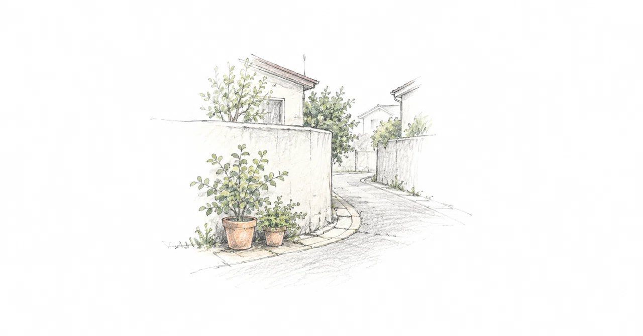 One street over from the usual path｜こより