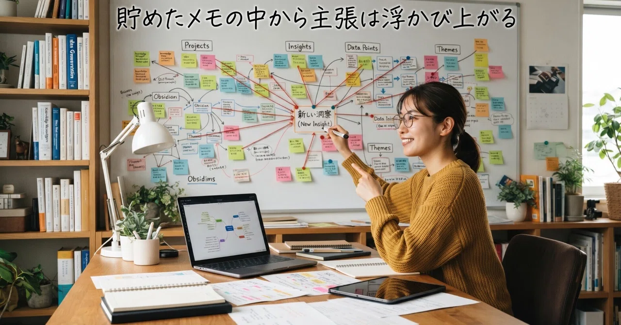 Arguments Emerge from Collected Notes｜呼吸メタフィジカ【学びと健康】